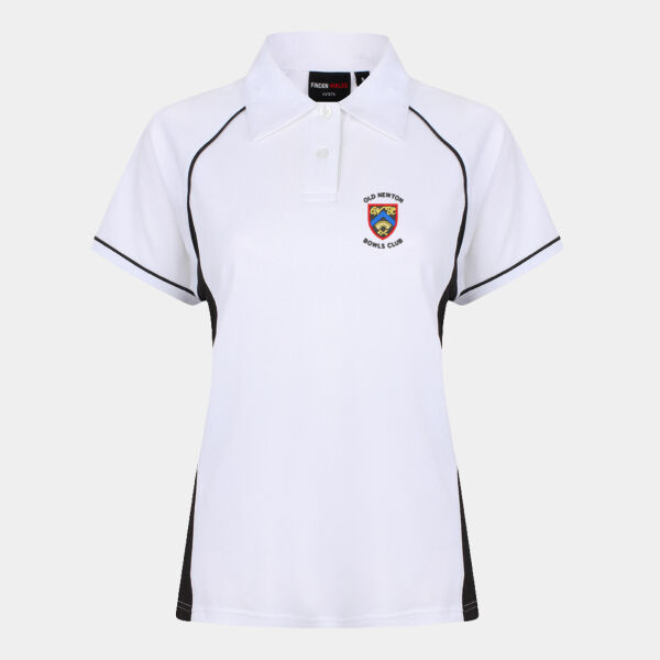 Ladies Performance Piped Polo Shirt Finden & Hales Order Thumbnail